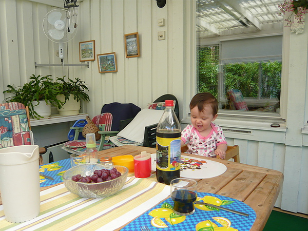 Gunnar媽媽為我們準備豐盛的午餐