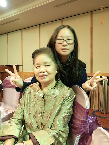 阿罵與她最愛的外孫