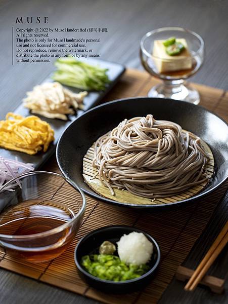 繆司廚房【夏天就是要吃涼麵啊之蕎麥冷麵】切勿盜圖，違者必究