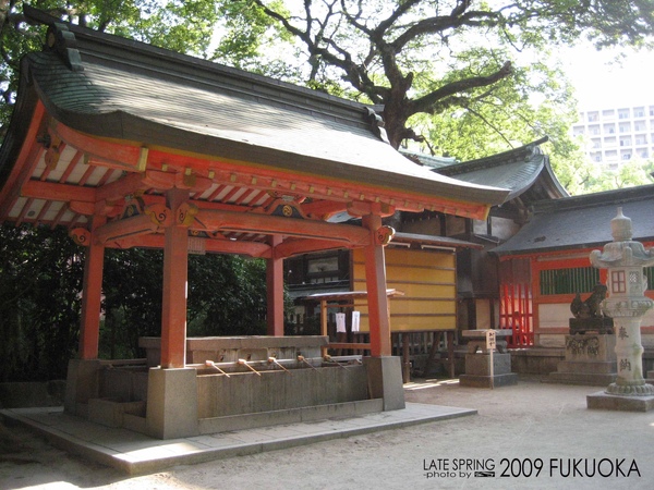 住吉神社手水