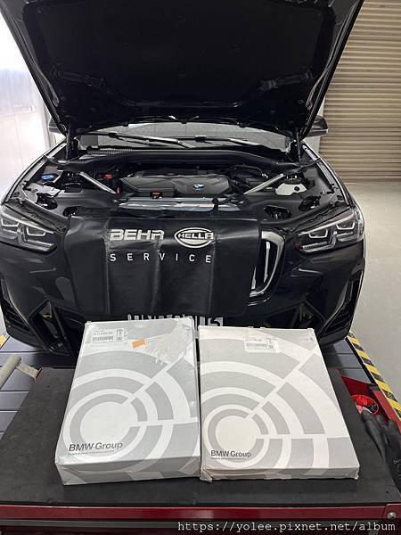 BMW G01 X3 xDrive 30i 冷氣濾網＋空氣濾