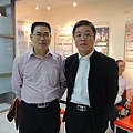文創會秘書長黃國堯與廣東華南師範大學心理學系系主任