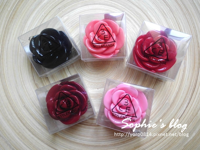 「美妝」韓國彩妝開箱試用試色❤stylenanda 3CE POT LIP❤浪漫玫瑰花瓣護唇膏/潤唇膏