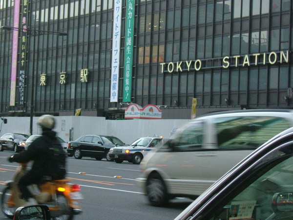 東京車站街頭