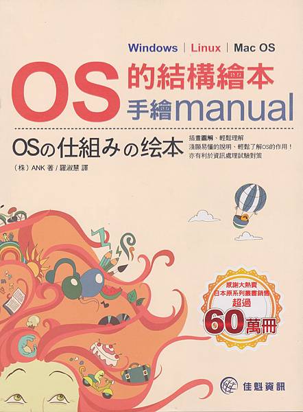 OS的結構繪本 手繪manual