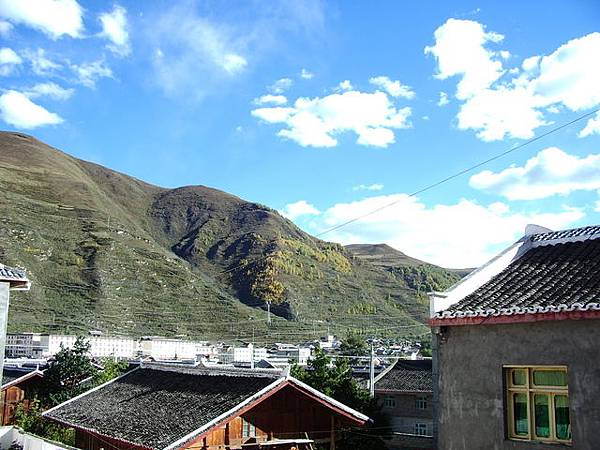 住宿外頭的風景