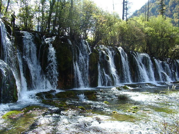 棧道沿途的景色