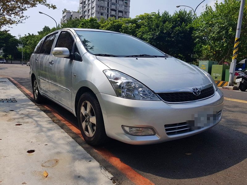 歡迎賞車試乘 豐田wish 05年銀色黑內裝 優誠汽車 痞客邦