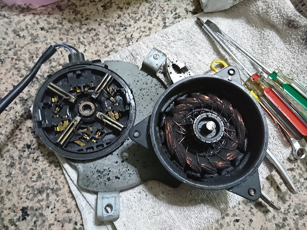 19 01 07 Diy 維修wish冷氣散熱馬達碳刷 游龍 痞客邦