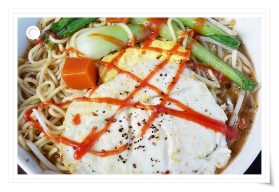 藍帶豬排茄汁鐵板麵-7