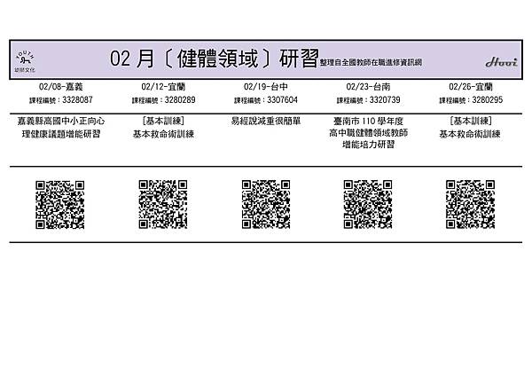 02月研習-健康與護理