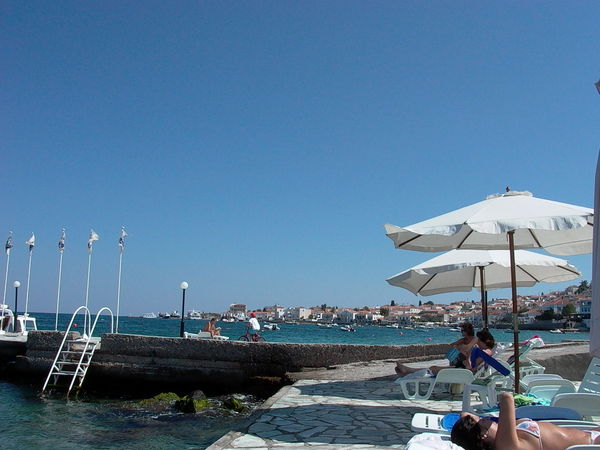 beach at the hotel