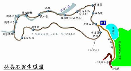 林美步道地圖02 林美步道地圖02