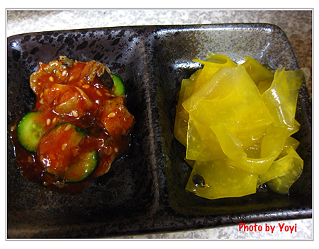 阿宏日式料理03(小黃瓜拌螺肉&百香果青木瓜) 阿宏日式料理03(小黃瓜拌螺肉&百香果青木瓜)
