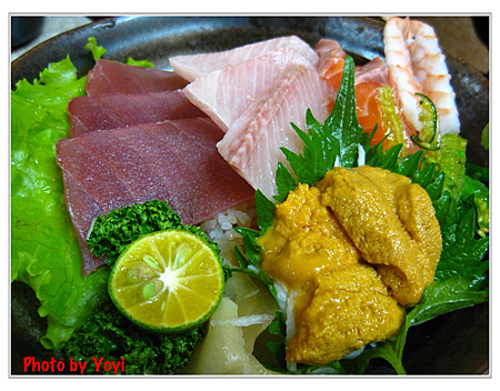 阿宏日式料理08(海膽鮮魚蓋飯220) 阿宏日式料理08(海膽鮮魚蓋飯220)