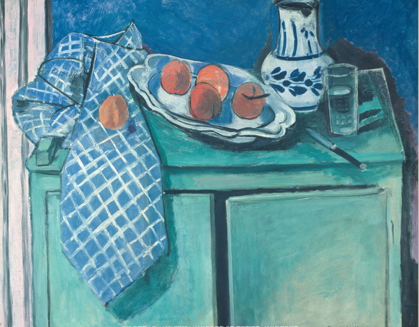 亨利‧馬諦斯（Henri MATISSE）‧綠碗櫃上的靜物（Nature morte au buffet vert）.jpg