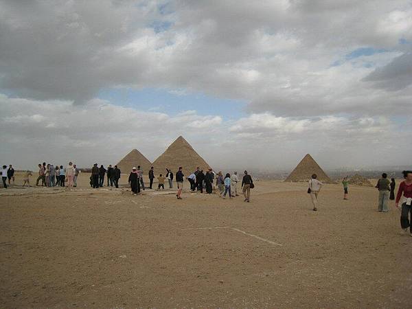 Panorama of Giza Pyramid
