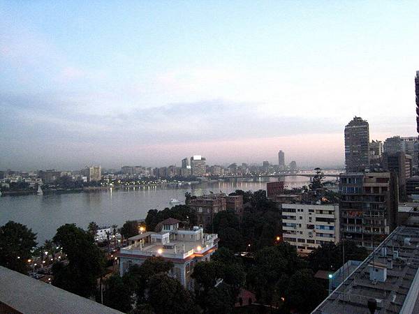 Cairo Sheraton looking at Nile