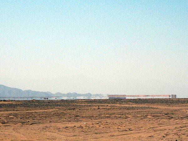 Mirage in the dessert