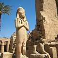 Ramsess II &amp; his wife/daughter