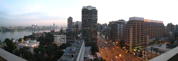 Cairo Shareton Evening View