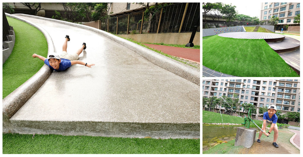 【新竹親子景點】綠光公園～磨石溜滑梯、溜索、攀岩、生態池fb.jpg