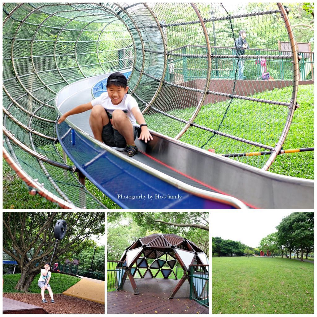 【桃園大溪親子景點】大溪埔頂公園～森林遊戲場滾輪溜滑梯免費玩！高空溜索、樹屋，5大遊戲區野餐玩樂.jpg