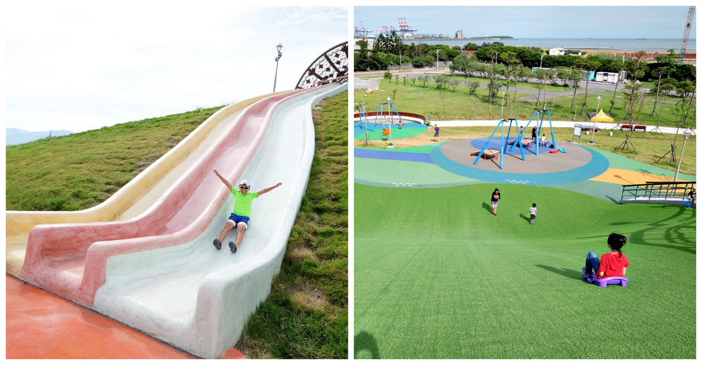 【新北親子公園】八里十三行文化公園遊戲場～交通、磨石子滑梯X滑草場X溜索、共融沙坑，八里一日遊景點fb.jpg