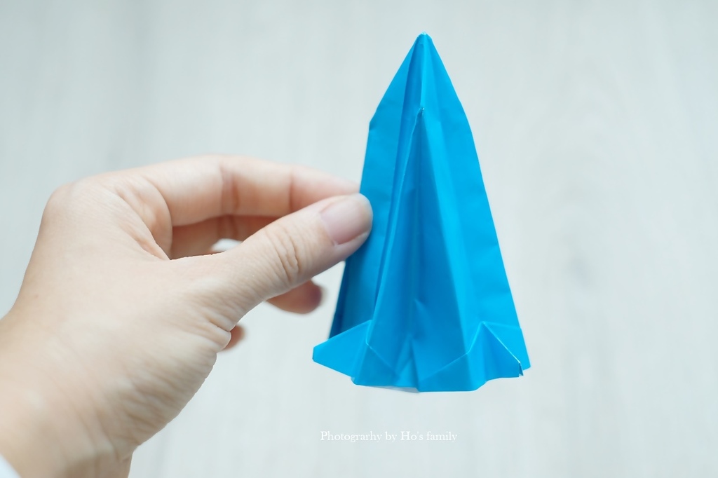 【火箭摺紙教學】立體摺紙火箭DIY～一根吸管一張紙變成好玩的火箭發射遊戲32.JPG