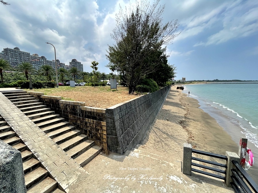 【新北淺水灣景點】芝蘭公園海上觀景平台～玩水玩沙ig打卡新景點5.JPG