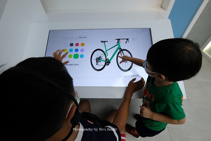 自行車文化探索館提供小孩喜愛的自行車設計遊戲