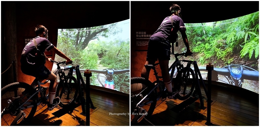 巨大捷安特自行車文化探索館山林騎跡廳體驗登山車騎乘快感
