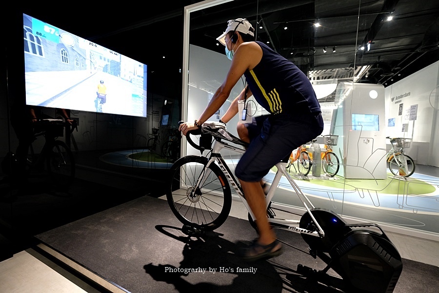 巨大捷安特自行車文化探索館提供室內自行車訓練台  