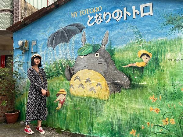 台南 大內龍貓公車站 彩繪壁畫社區 親子旅遊景點推薦