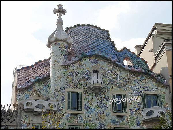 西班牙 巴塞隆納 高第 巴特略住宅 Casa Batlló, Barcelona, Spain