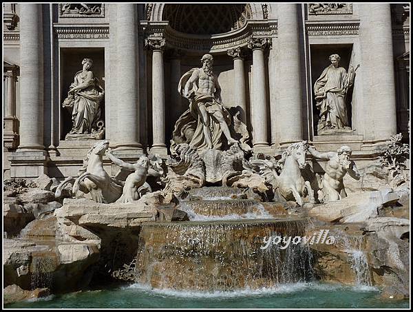 意大利 羅馬 特萊維噴泉 Fontana di Trevi, Rome, Italy