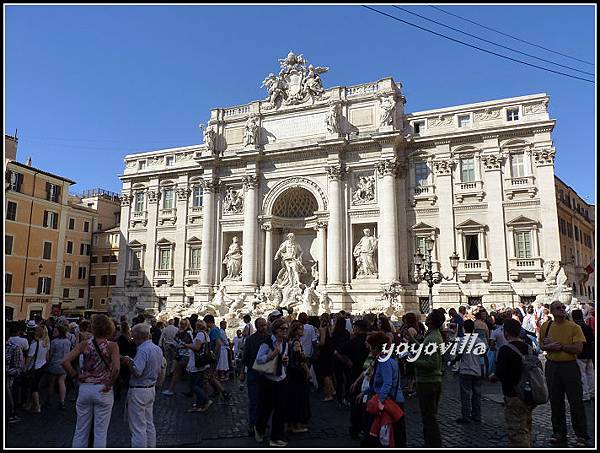 意大利 羅馬 特萊維噴泉 Fontana di Trevi, Rome, Italy