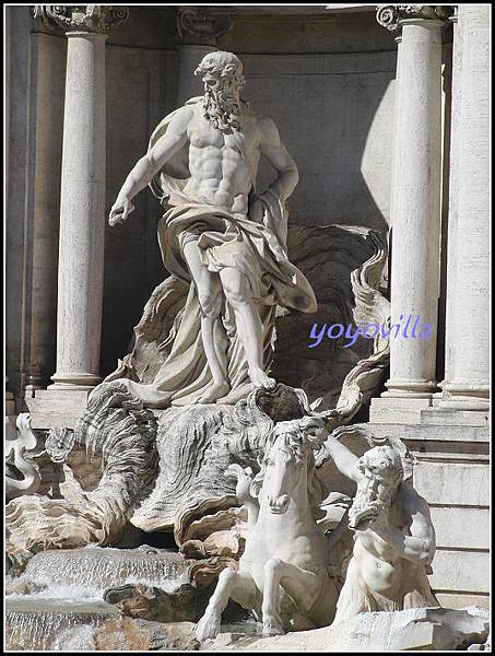 意大利 羅馬 特萊維噴泉 Fontana di Trevi, Rome, Italy