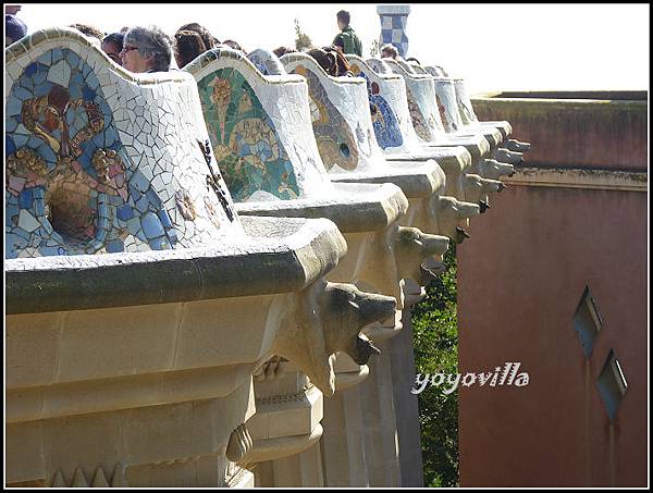 西班牙 巴塞隆納 高第 奎爾公園 Parc Güell, Barcelona, Spain