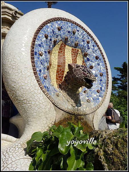 西班牙 巴塞隆納 高第 奎爾公園 Parc Güell, Barcelona, Spain