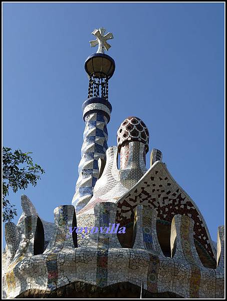 西班牙 巴塞隆納 高第 奎爾公園 Parc Güell, Barcelona, Spain