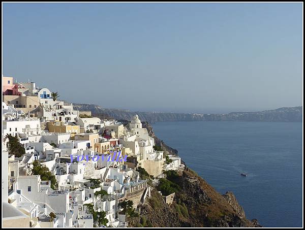 希臘 聖托里尼島 費拉 驢子大道 Fira, Santorini， Greece 