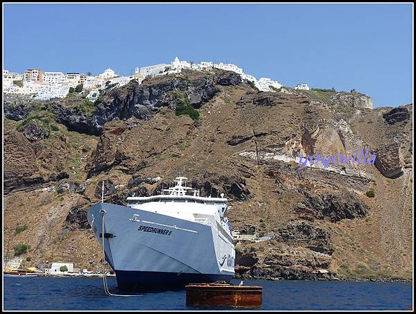 希臘 聖托里尼島 費拉  Fira, Santorini， Greece