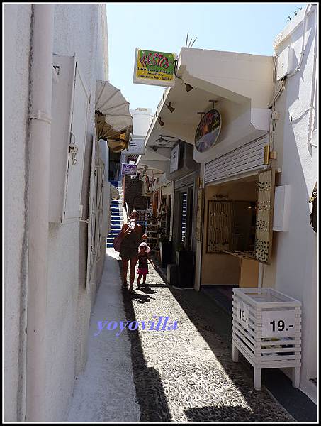 希臘 聖托里尼島 費拉  Fira, Santorini， Greece