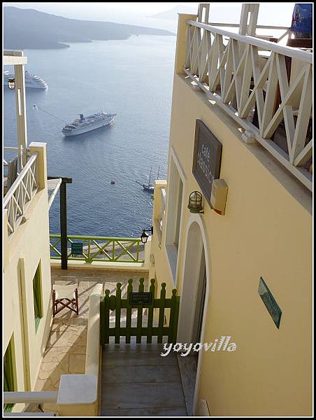 希臘 聖托里尼島 費拉  Fira, Santorini， Greece