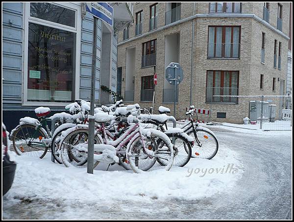 德國 漢堡 冬天雪景  Hamburg, Geramny