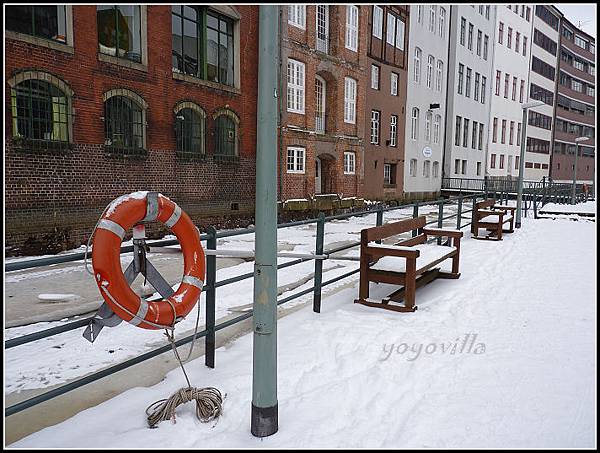 德國 漢堡 冬天雪景  Hamburg, Geramny