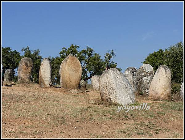 葡萄牙 環狀列石 Almendres,Evora,Portugal