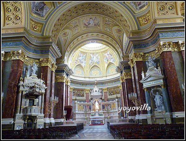 匈牙利 布達佩斯 聖伊什特萬聖殿 Szent István-bazilika, Budapest, Hungary 