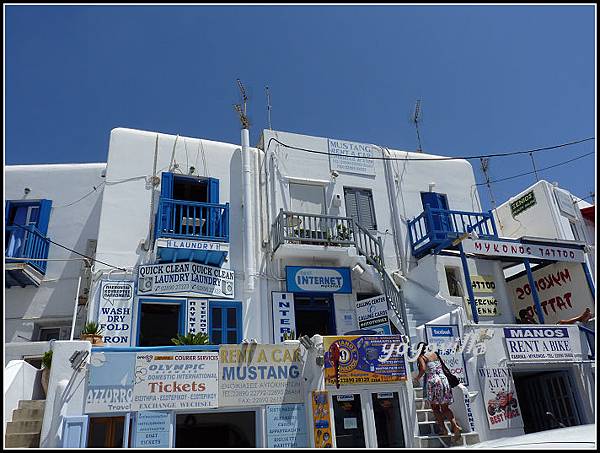 希臘 米科諾斯島 市景 Mykonos, Greece